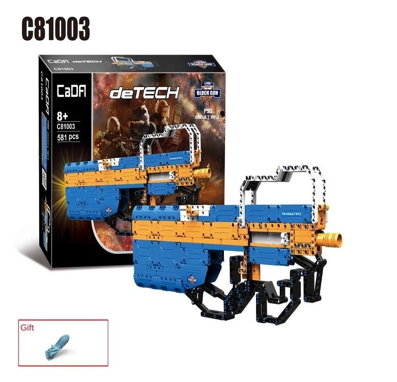 Cada Block Gun P90 Assault Rifle 581pcs | C81003 | CaDA Master