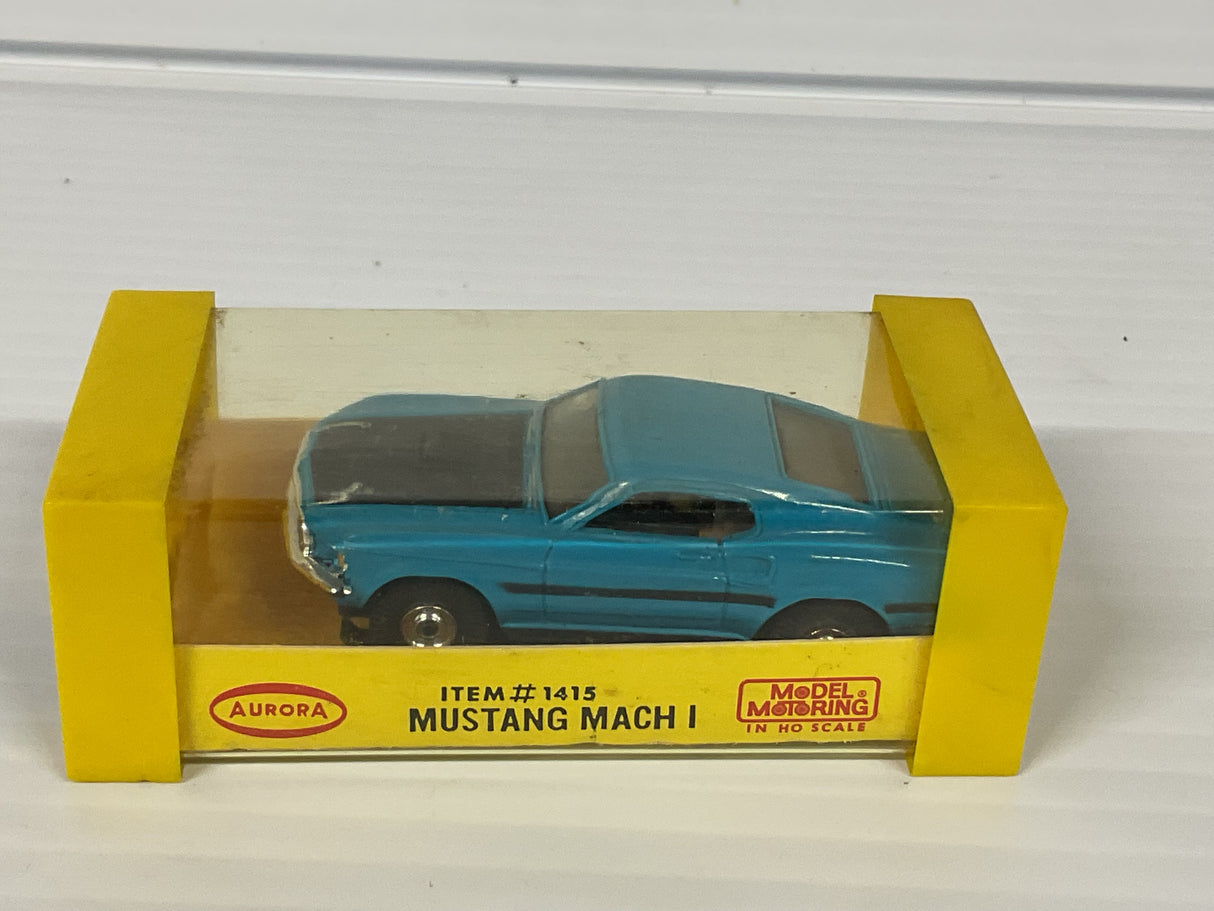 Aurora AFX Mustang Mach 1 Thunder-jet | 1415 | Aurora - AFX- Model Motoring