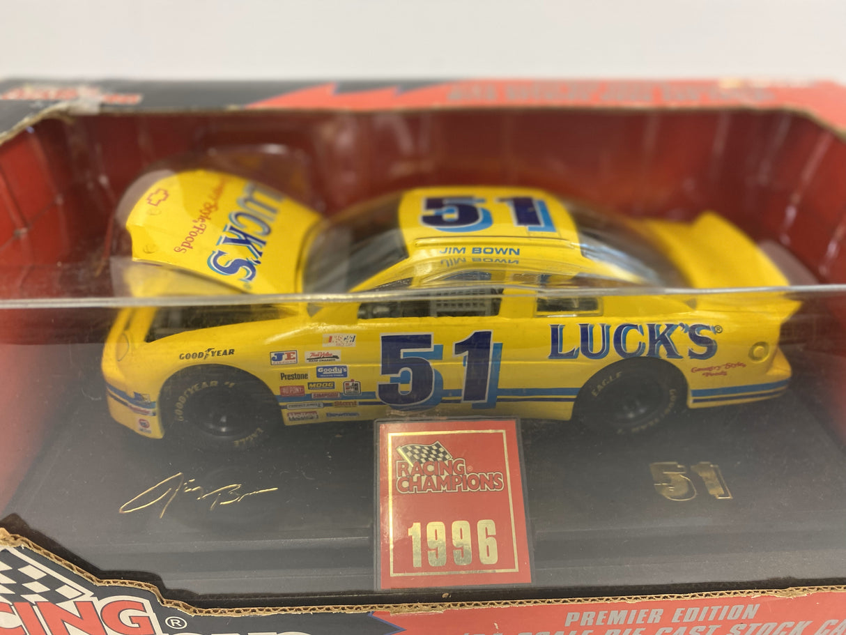 Lucks # 51 "Jim Brown Nascar 1/24 Scale | 09040 | Racing Champions