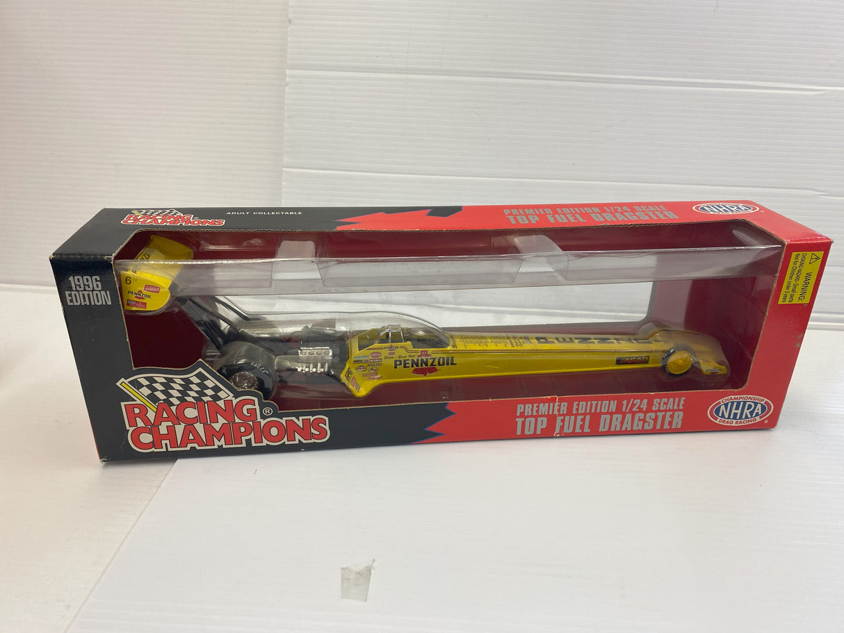 1996 Edition Racing Champions Top Fuel Dragster Pennzoil 1/24 Scale | 09712 | Racing Champions