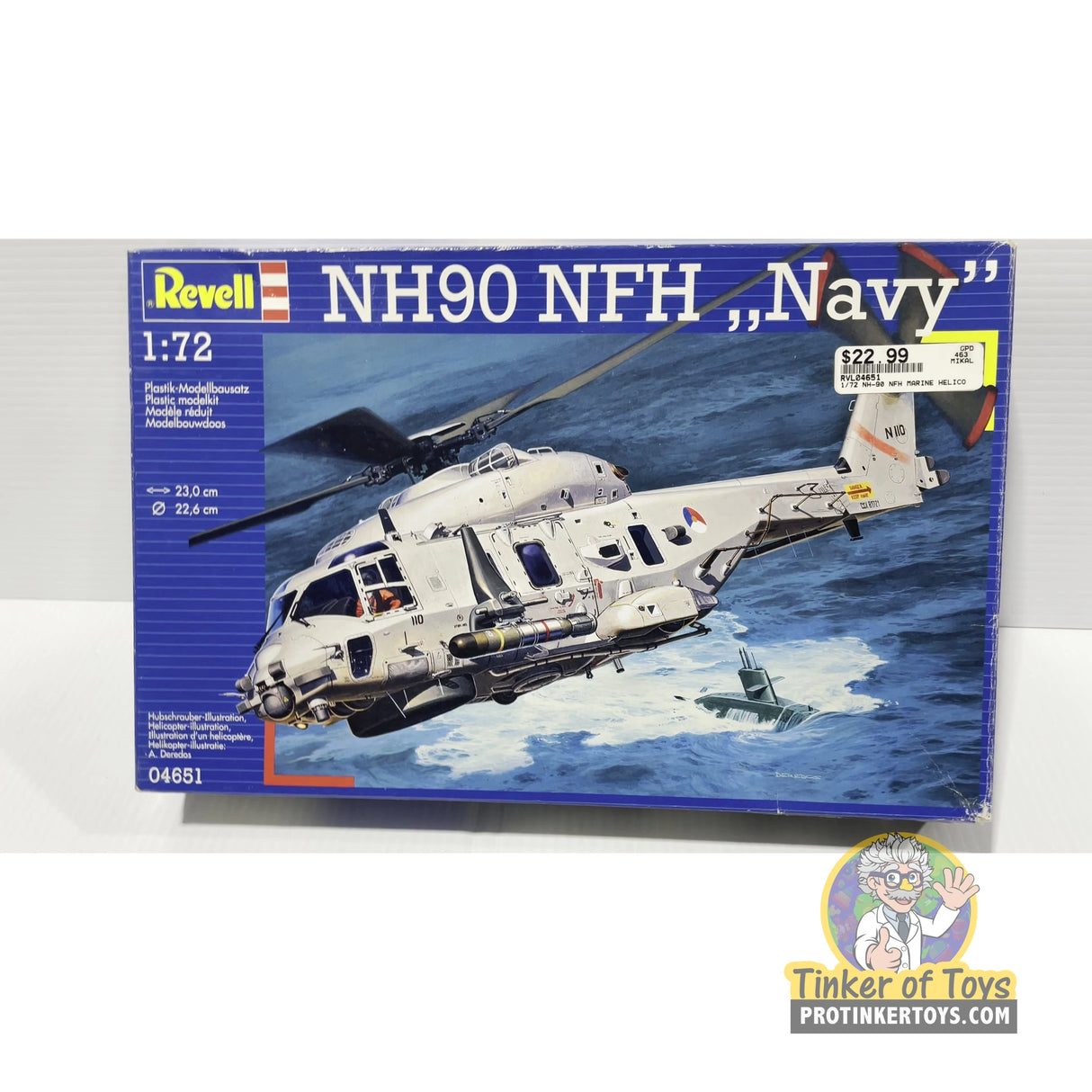NH90 NFH "Navy" 1:72 | 04651 | Revell