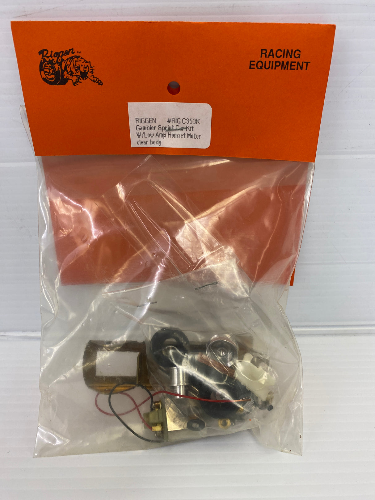 Gambler Sprint Car Kit w/Low amp Homset Motor | RIG C353K | Riggen
