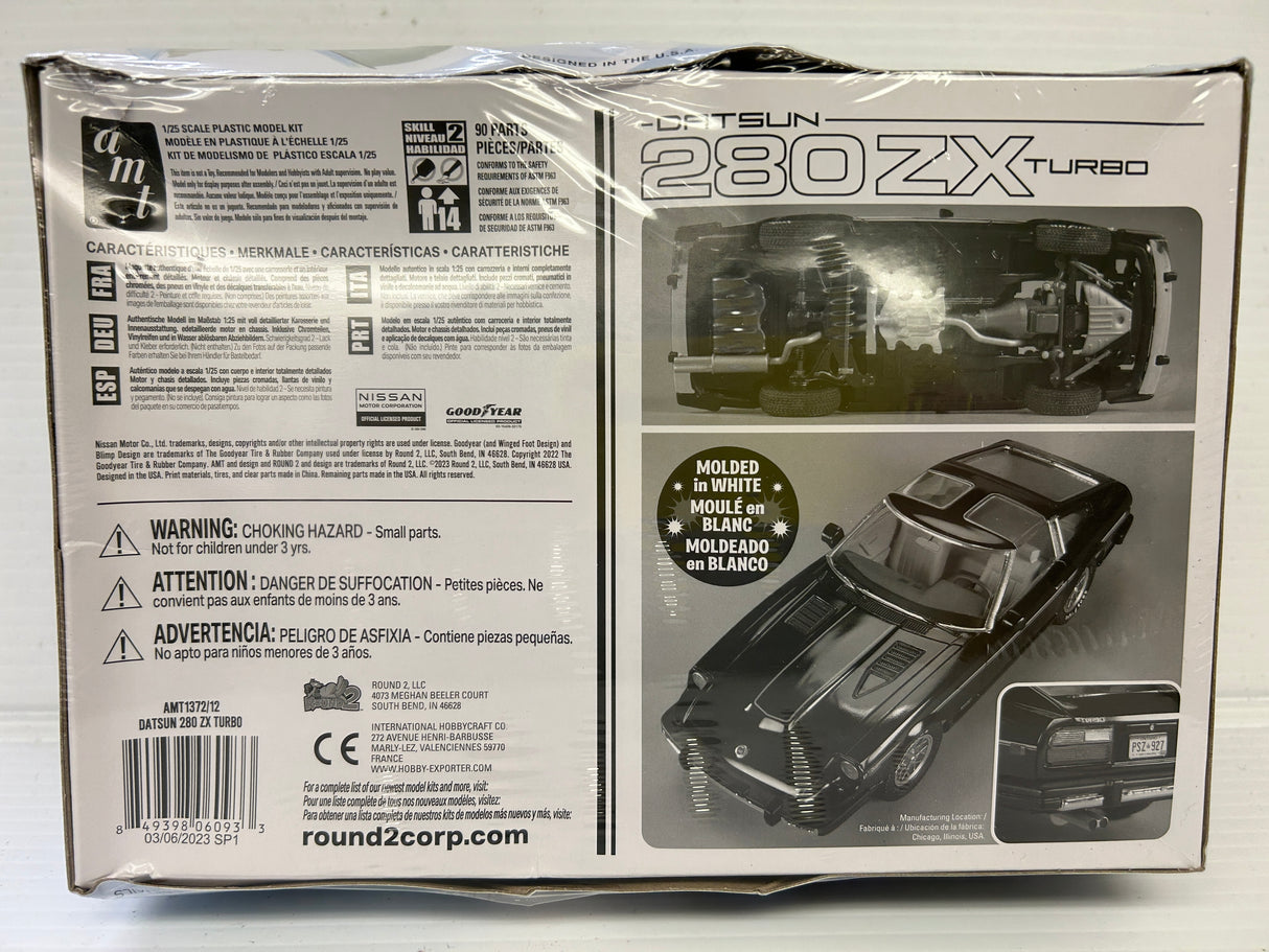 Vintage | Datsun 280ZX Turbo1:25 Scale Model Kit | AMT1372 | Round2