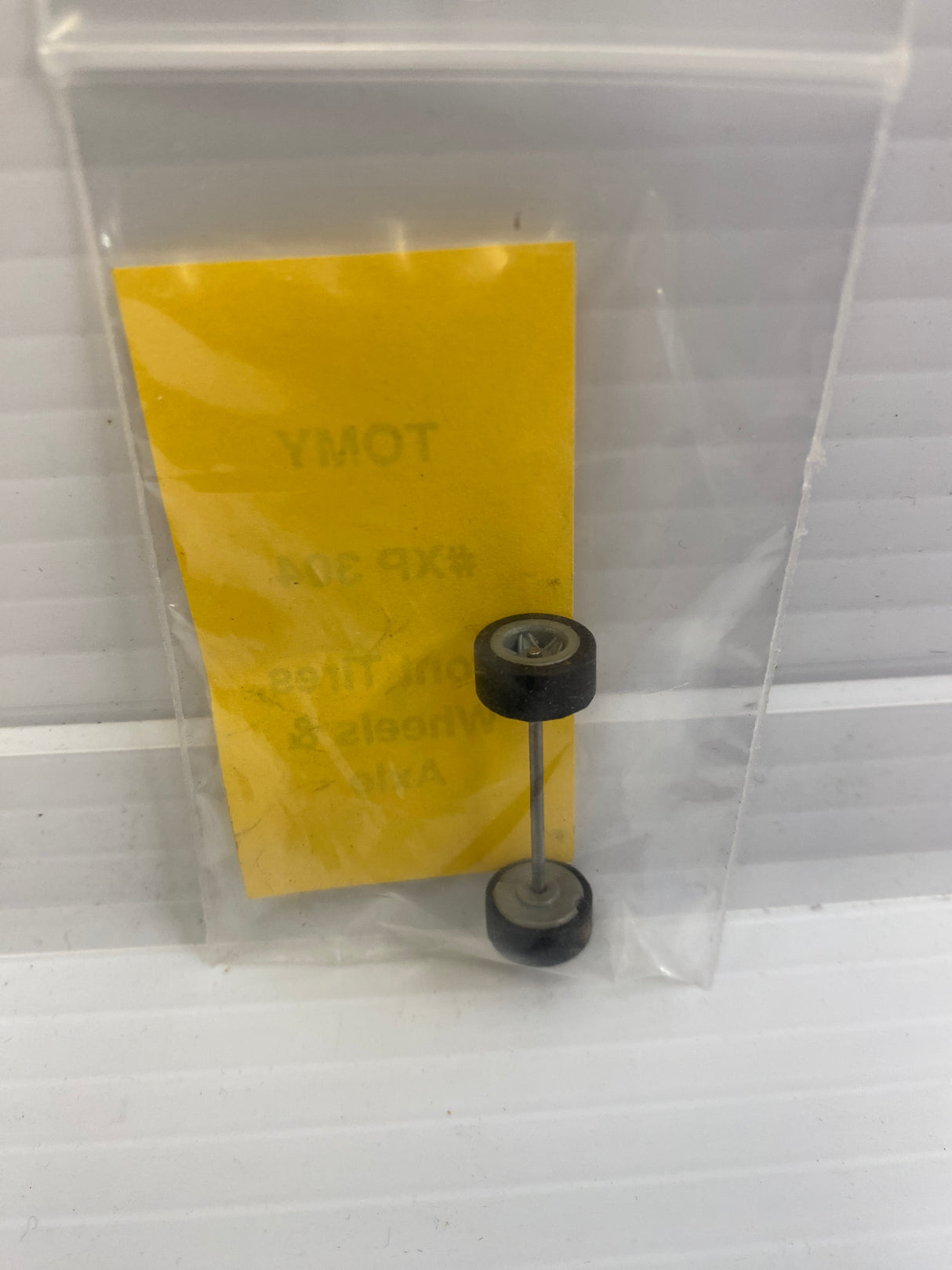 Front Tires, Wheels & Axle | XP 304 | Tomy