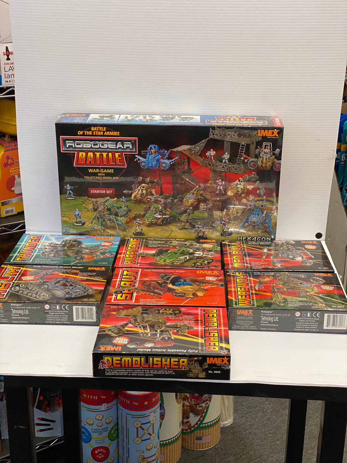 Mega Lot | 6002-6009 | Robogear