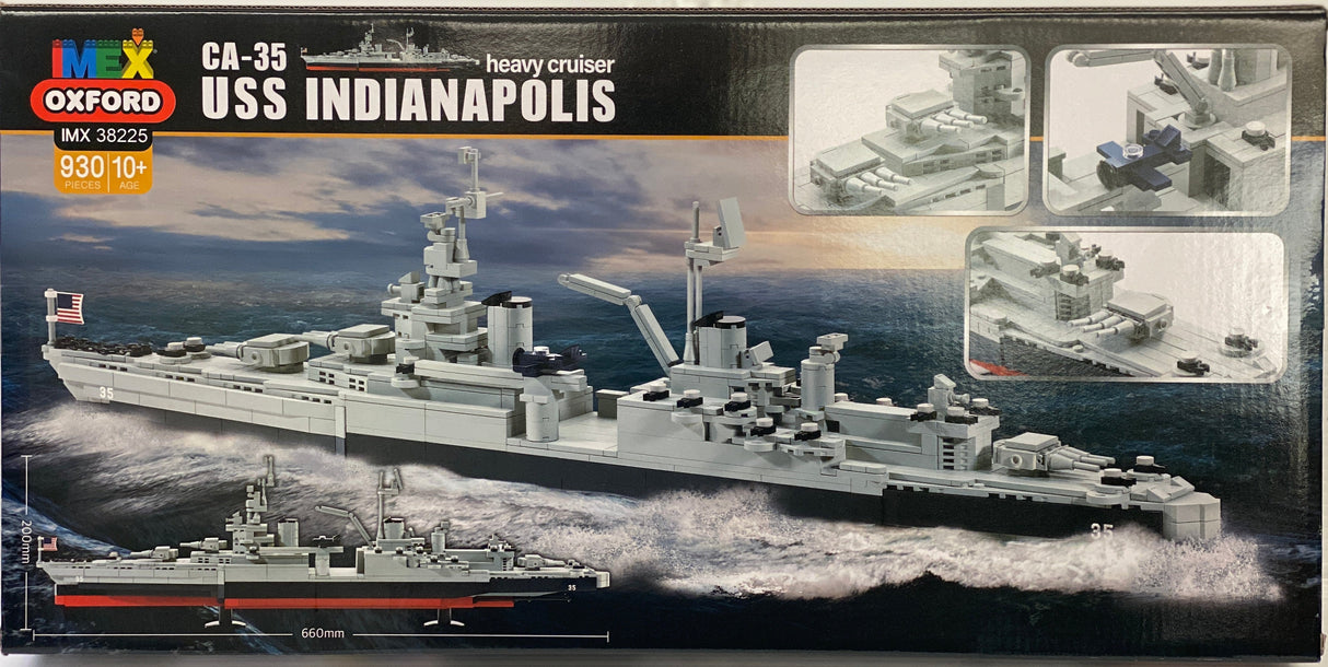 Heavy Cruiser USS Indianpolis CA-35 | IMX38225 | Oxford