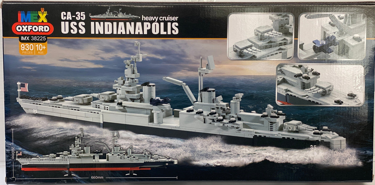 Heavy Cruiser USS Indianpolis CA-35 | IMX38225 | Oxford