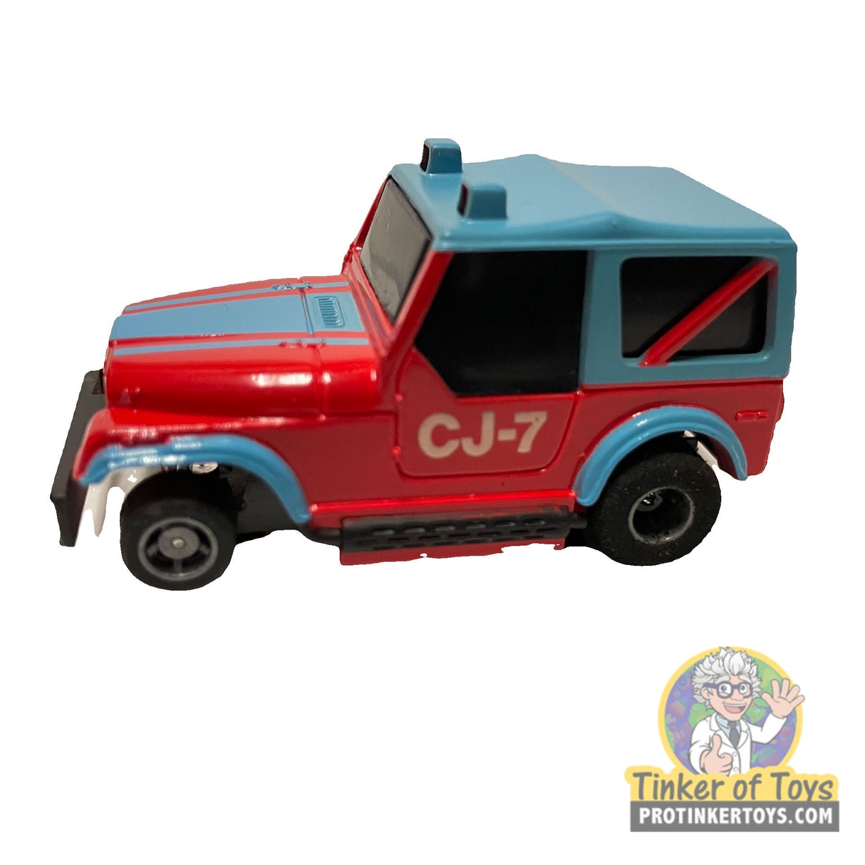 Jeep CJ-7 Red Blue | B6904 | Tyco