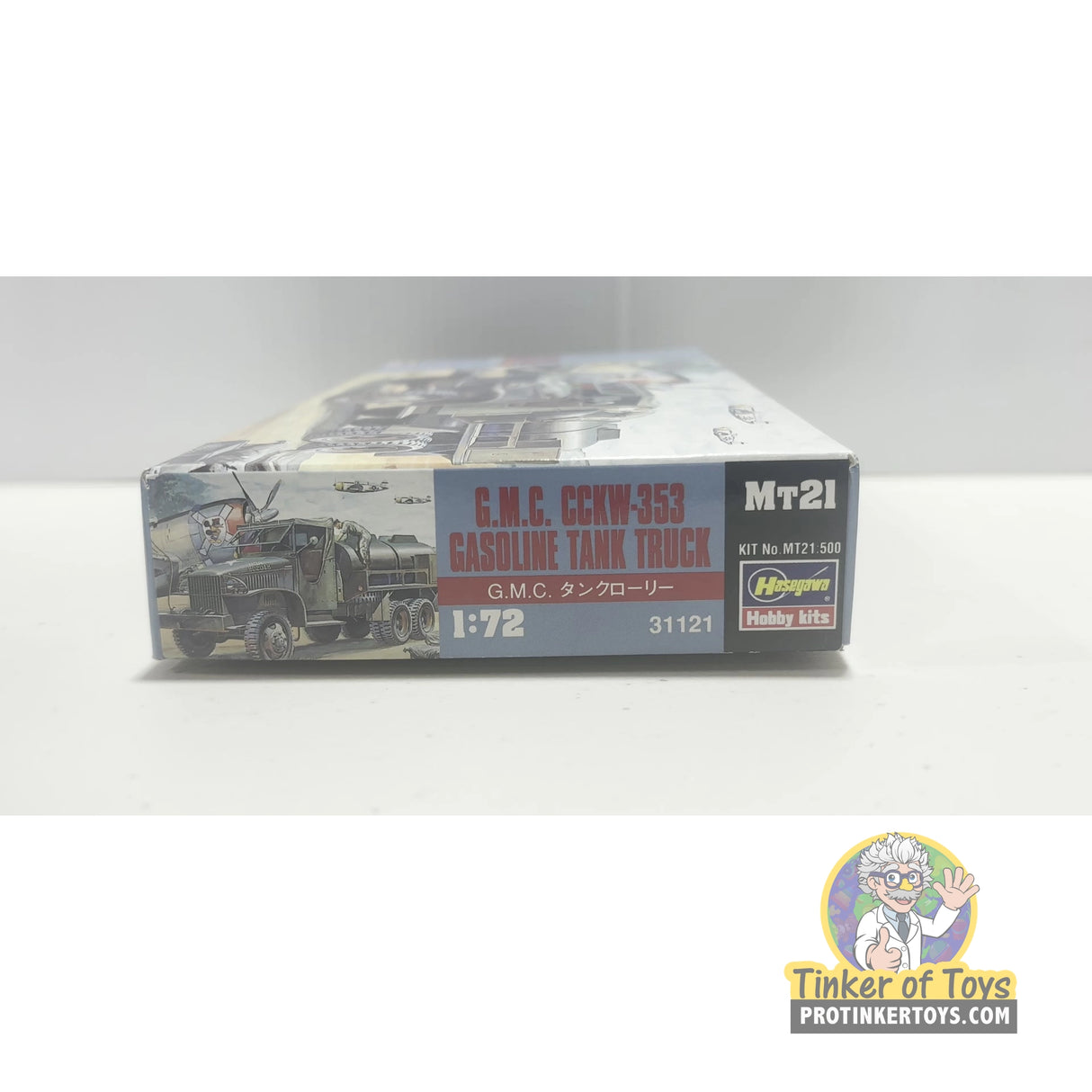 G.M.C. CCKW-353 Gasoline Tank Truck 1:72 | 31121 | Hasegawa