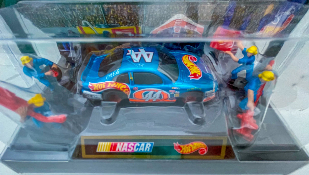 Kyle Petty Pontiac Hot Wheels NASCAR #44 Car'N Crew Glossy Blue | 33569-1 | Tyco