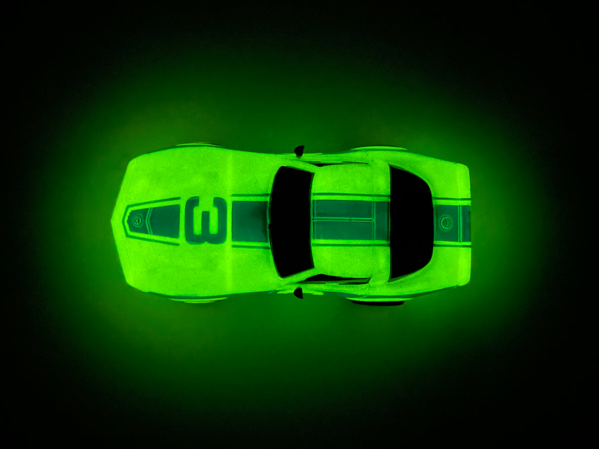 Nite Glow 1957 Chevy Bel Air Red Stripes | B1511 | Tyco