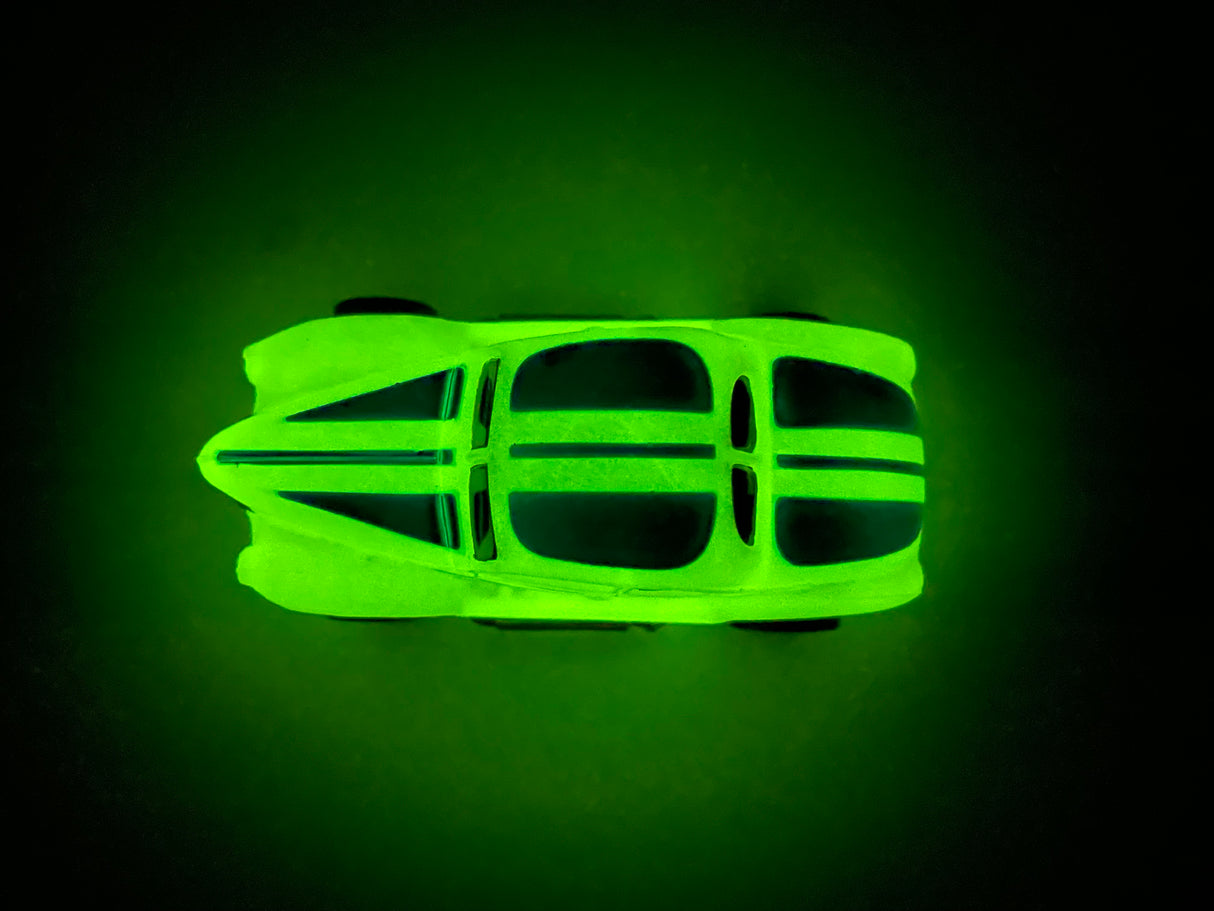 Nite Glow 1957 Chevy Bel Air Red Stripes | B1511 | Tyco