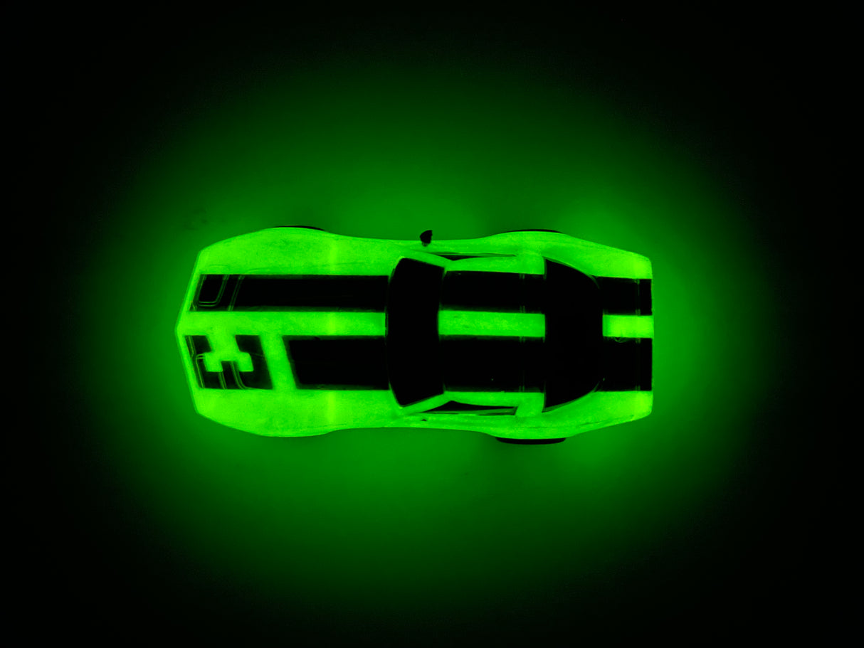 Nite Glow 1957 Chevy Bel Air Red Stripes | B1511 | Tyco