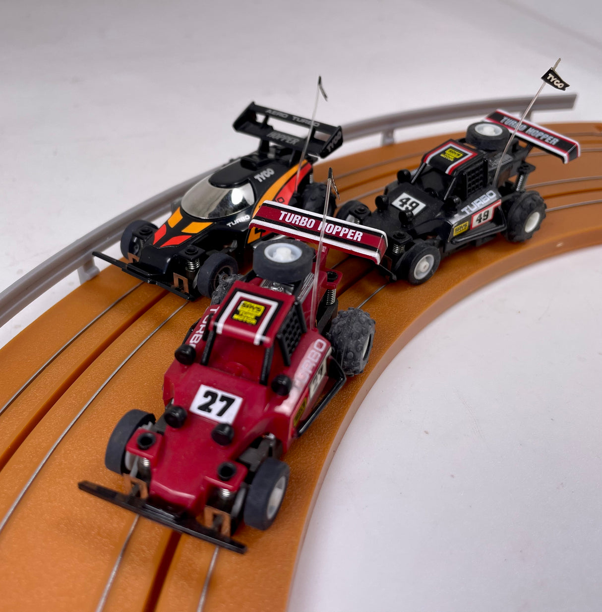 1988 Turbo Hopper 49 Black Dune Buggy Quad | B7101 | Tyco