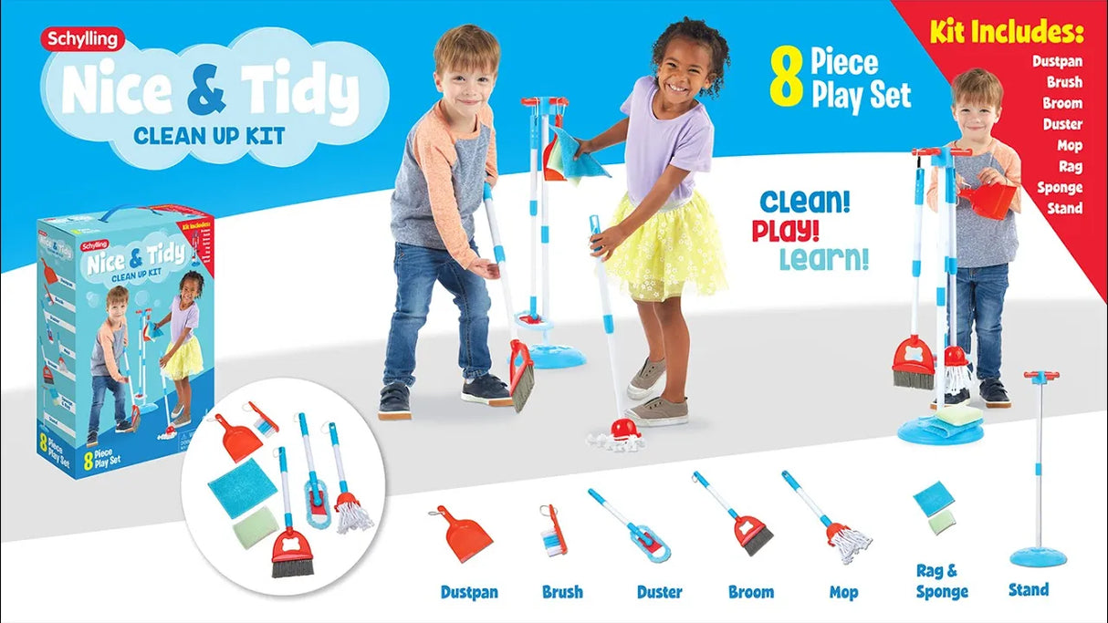 Nice & Tidy Clean Up Kit | NTCK | Schylling