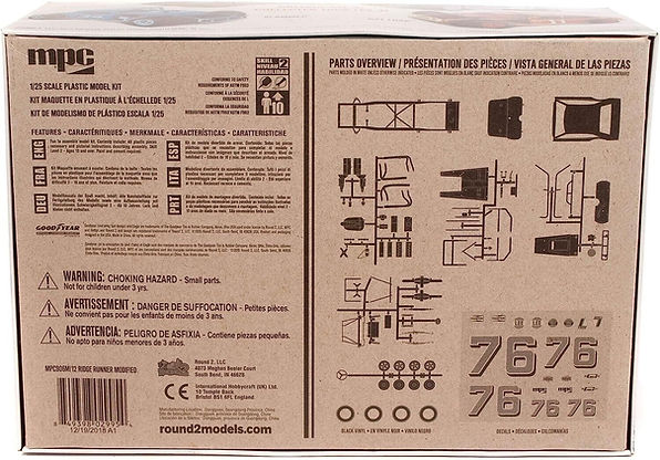 Ridge Runner Pinto | Scale Model Kit 1:25 | MPC906 | MPC Model