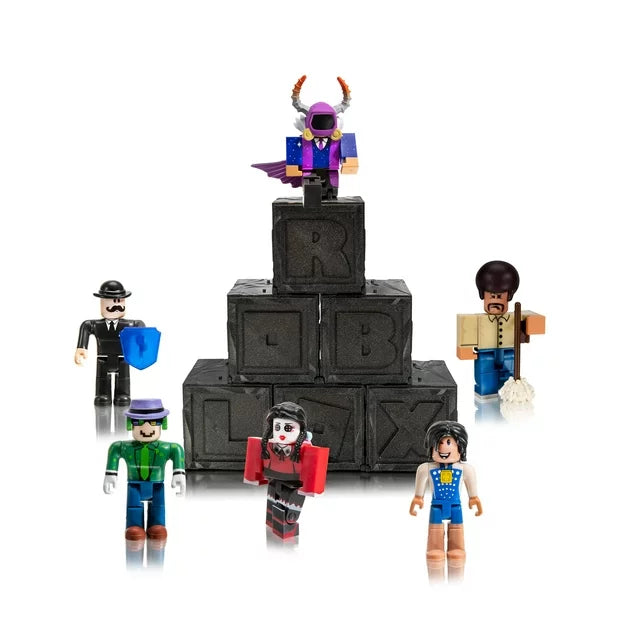 Roblox action figures set with various character minifigures for 01504