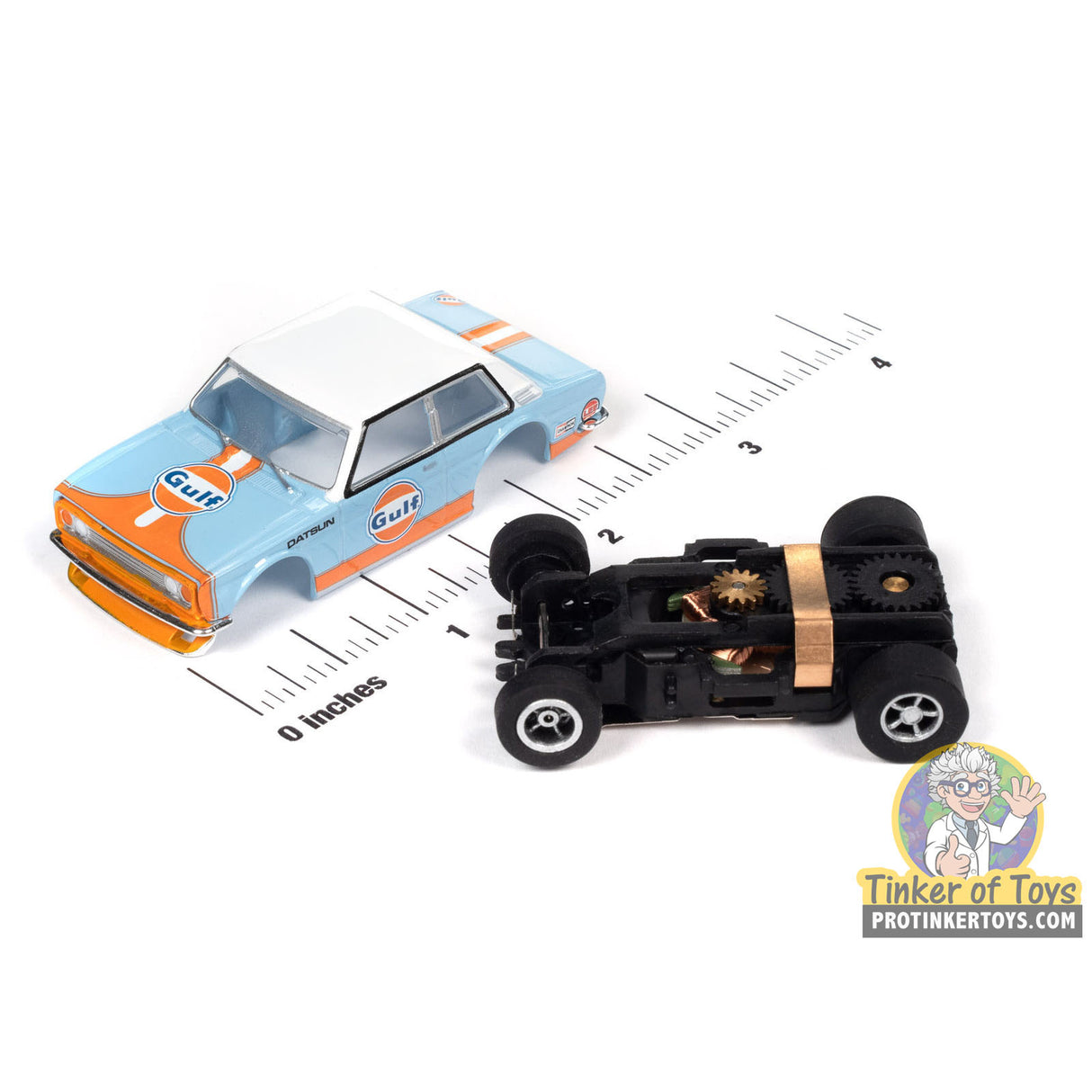 Xtraction 1973 Datsun 510 (3 Car Set) (AW Exclusive) | SCM164 | Auto World