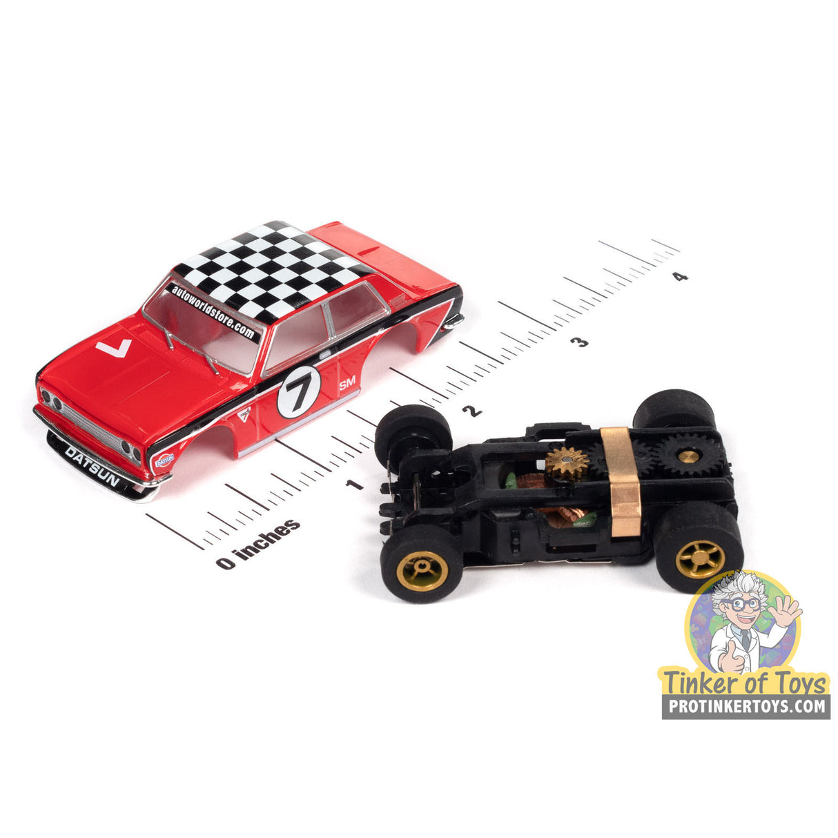 Xtraction 1973 Datsun 510 (3 Car Set) (AW Exclusive) | SCM164 | Auto World