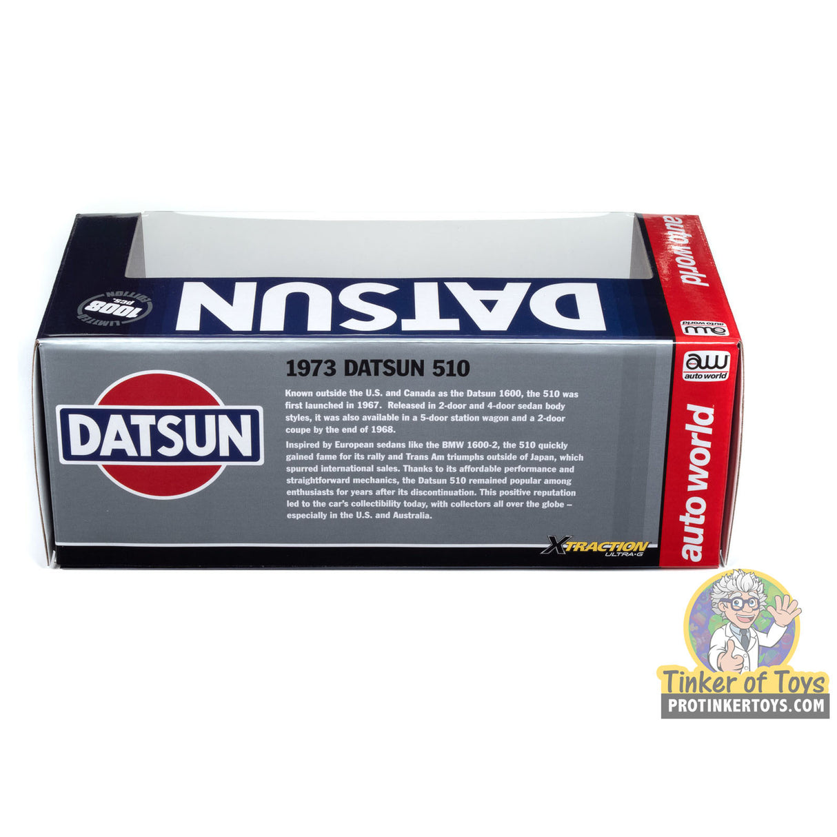 Xtraction 1973 Datsun 510 (3 Car Set) (AW Exclusive) | SCM164 | Auto World