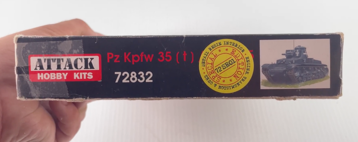 Pz Kpfw 35 (t)/LT vz.35 | 72832 | Attack Hobby