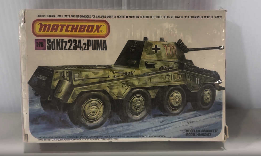 Sd Kfz 234/2 Puma | PK-76 | Matchbox