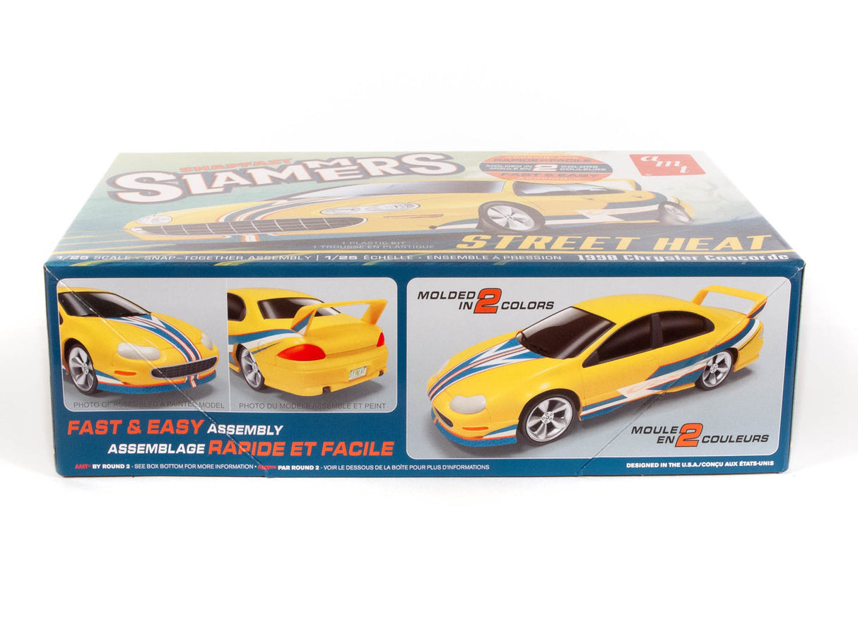 Street Heat 1998 Chrysler Concorde Slammers SNAP 1:25 Scale Model Kit | AMT1227M | AMT