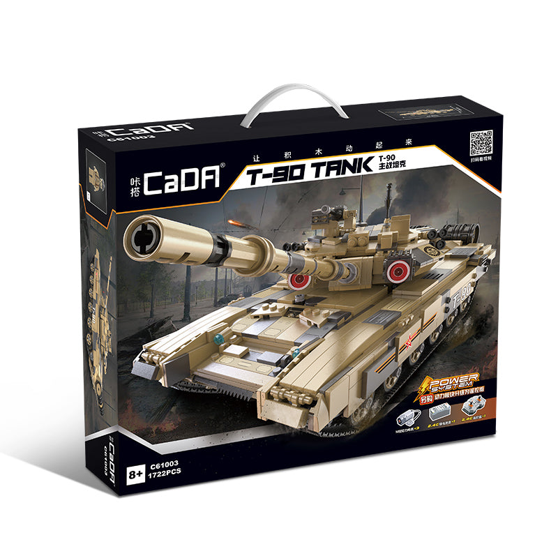 T-90 Tank 1722pcs | C61003W | CaDA