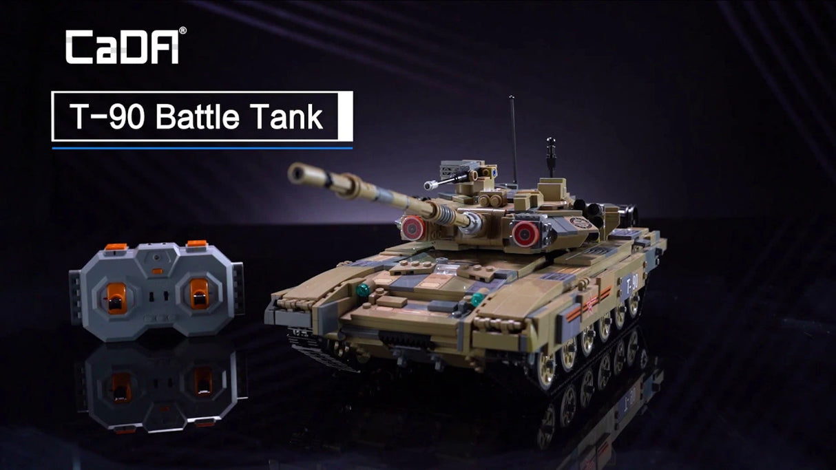 T-90 Tank 1722pcs | C61003W | CaDA