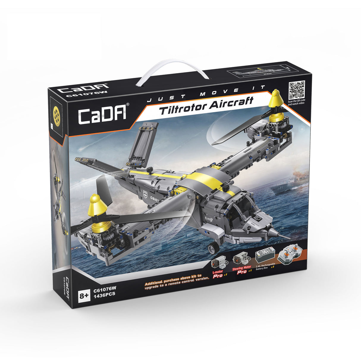 Tiltrotor Aircraft 1436pcs | C61076W | CaDA