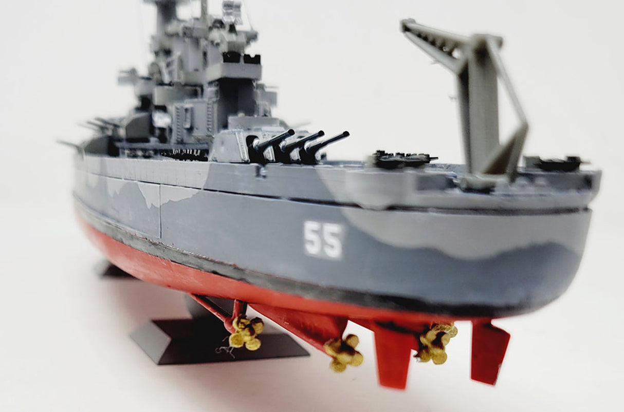 USS North Carolina BB-55 The Showboat Battleship | ALM601 | Atlantis Model .Co