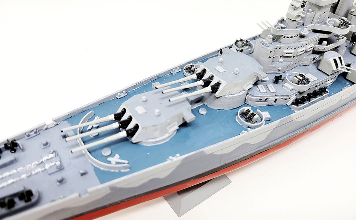 USS North Carolina BB-55 The Showboat Battleship | ALM601 | Atlantis Model .Co