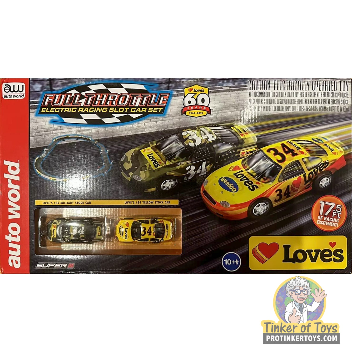 Love's 60th Anniversary Exclusive NASCAR Full Throttle Electric
