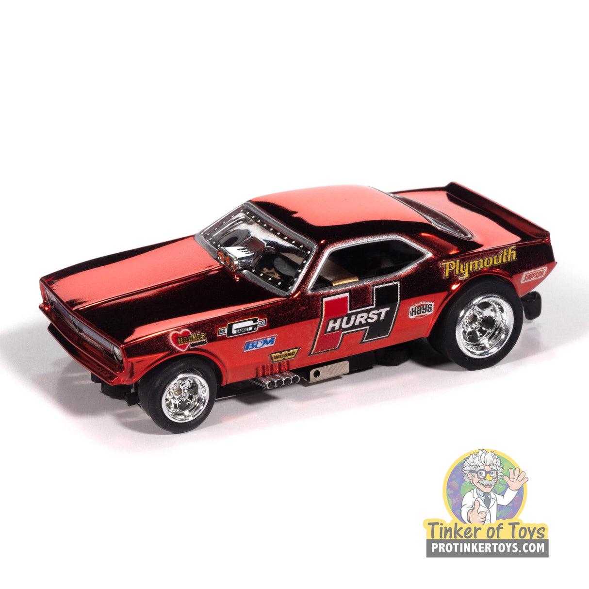 4Gear 1970 Plymouth Barracuda Drag Hurst Shifters (Red) | SC422 | Auto World