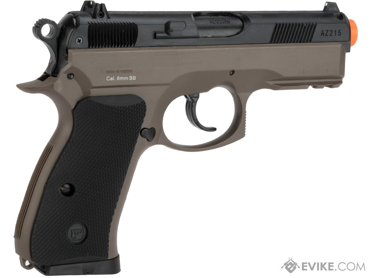 ASG Ceska Zbrojovka CZ75D Compact High Grade Full Size Airsoft Spring Pistol | AP-ASG-50141 | Evike
