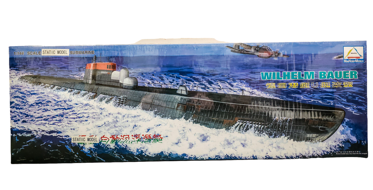 Second Chance Wilhelm Bauer Submarine Scale 1:144 Scale | 81202 | Mini Hobby Model Co.