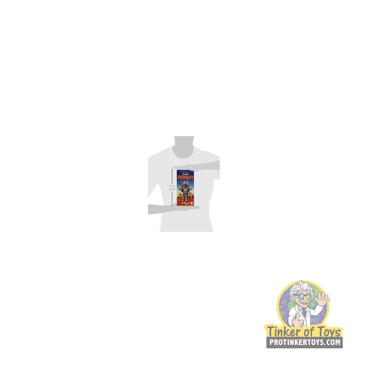 Chrome Planet Robot | MS430C | Schylling