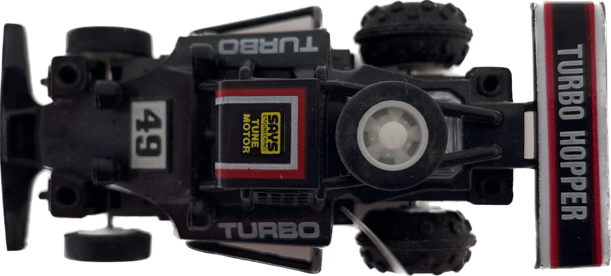 1988 Turbo Hopper 49 Black Dune Buggy Quad | B7101 | Tyco