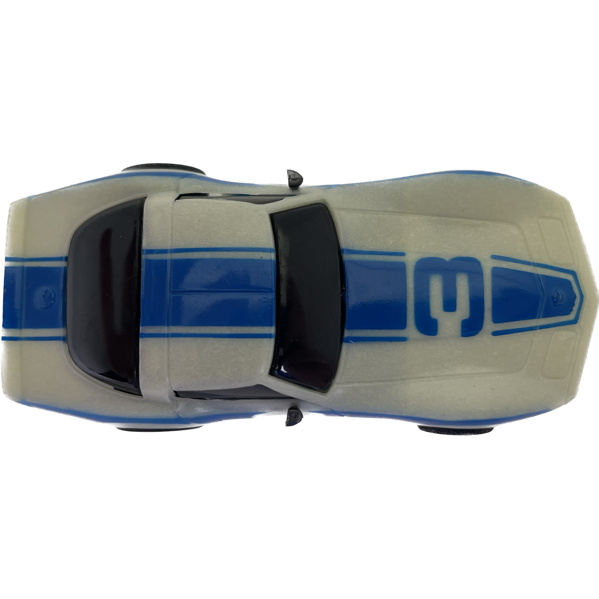 Nite Glow 1957 Chevy Bel Air Red Stripes | B1511 | Tyco