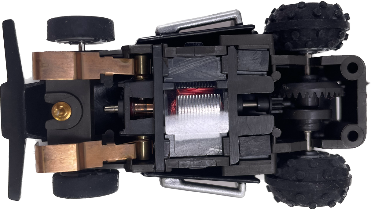 1988 Turbo Hopper 49 Black Dune Buggy Quad | B7101 | Tyco