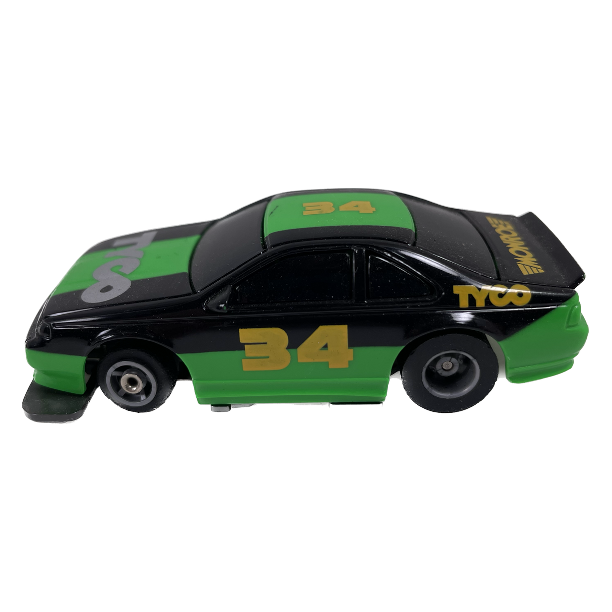 Stock Car Tyco #34 Green Black | B6455 | Tyco