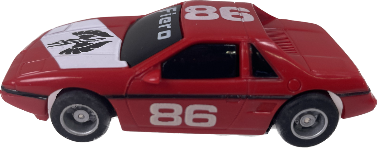 1985 Pontiac Fiero #86 Red White | B6970 | Tyco