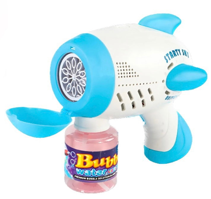 Cartoon Rocket Bubble Gun w/ Multihole | 89060 | BVP