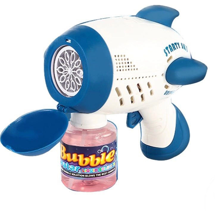 Cartoon Rocket Bubble Gun w/ Multihole | 89060 | BVP