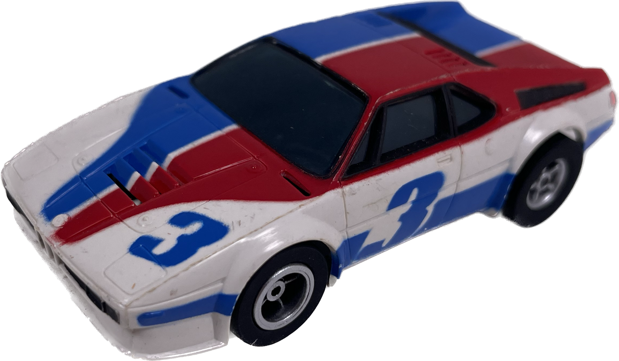 BMW M1 White Red Blue #3 Body Only | 1957-001 | Aurora-Afx