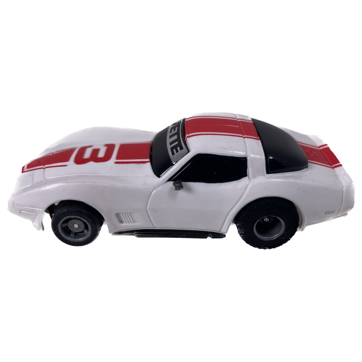 1979 Chevrolet Corvette White 3 w/ Vette Windshield Banner | B15007 | Tyco