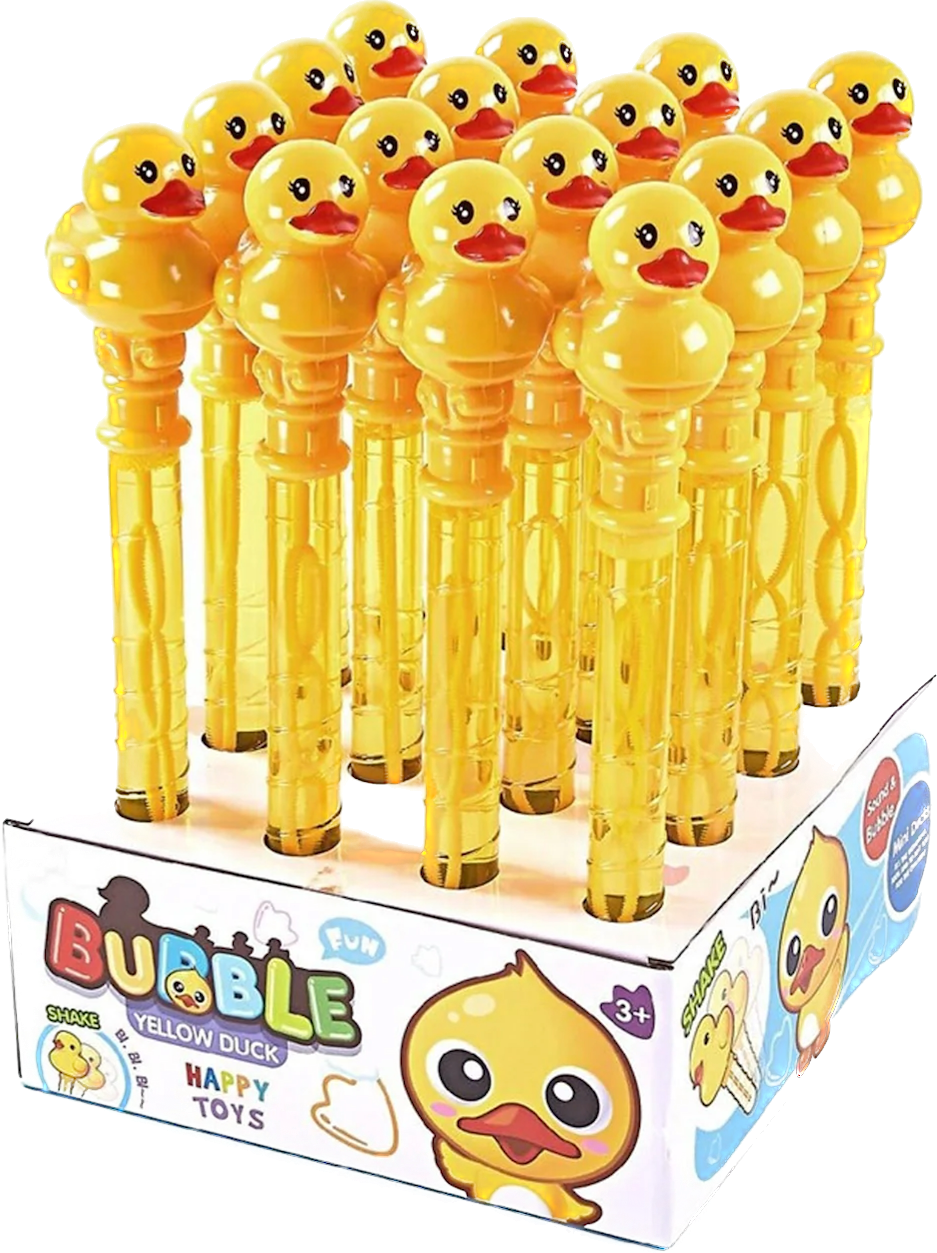 Duck Hubble Bubble Stick 14.5” | 88998 | BVP