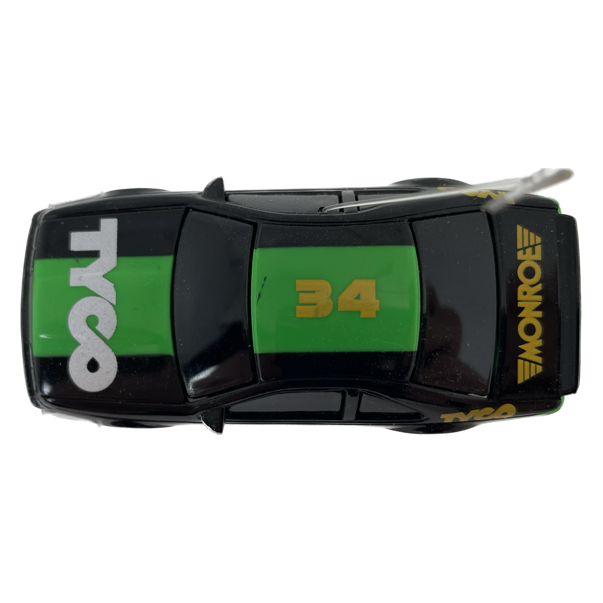 Stock Car Tyco #34 Green Black | B6455 | Tyco