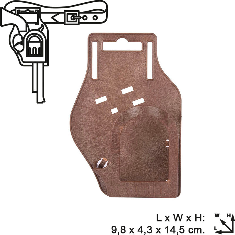 Cowboy Revolver Filigreed 12 Shot | 3122/0 | Gonher