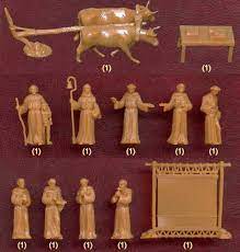 Second Chance 39 Figures California Mission Indians 1/72 Scale | 7051 | Pegasus Model Kits